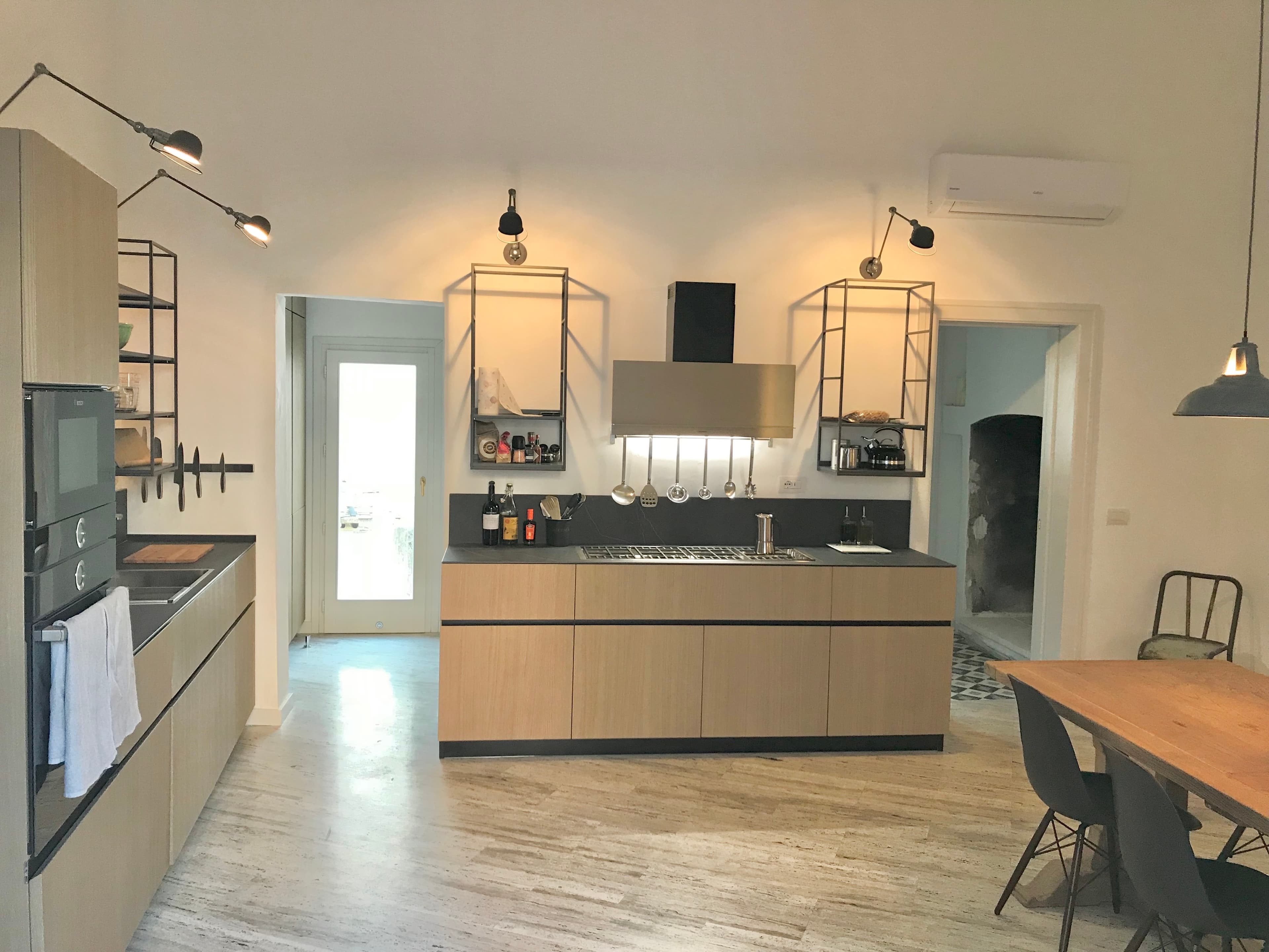 Professionally equipped kitchen