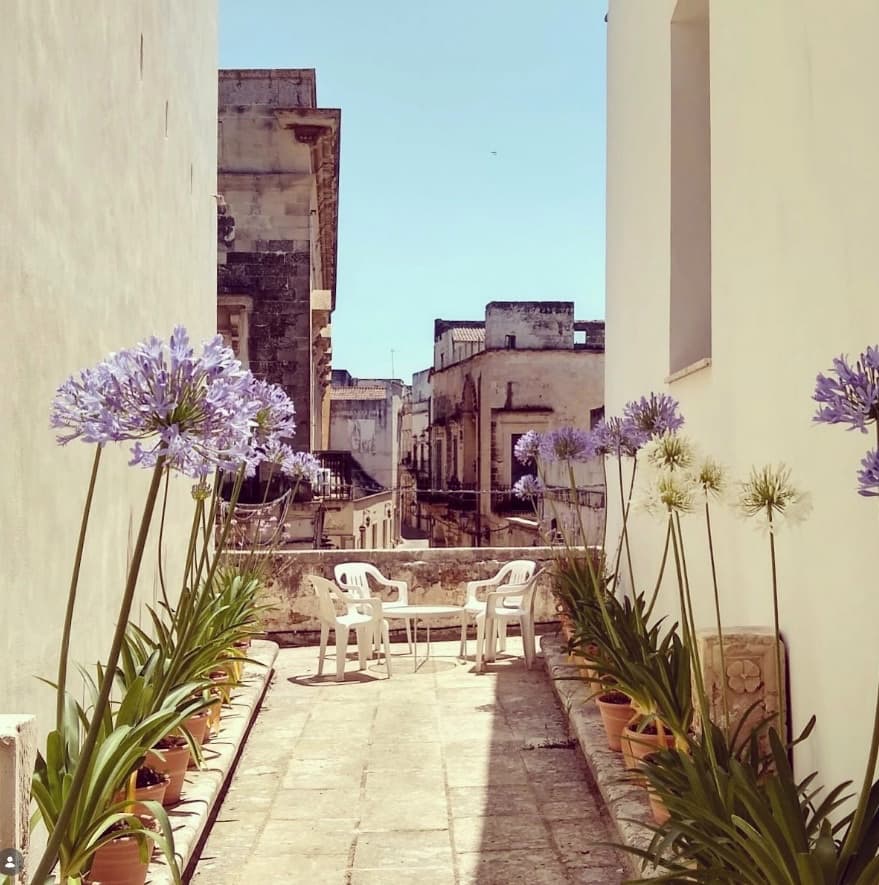 Private aperitivo terrace