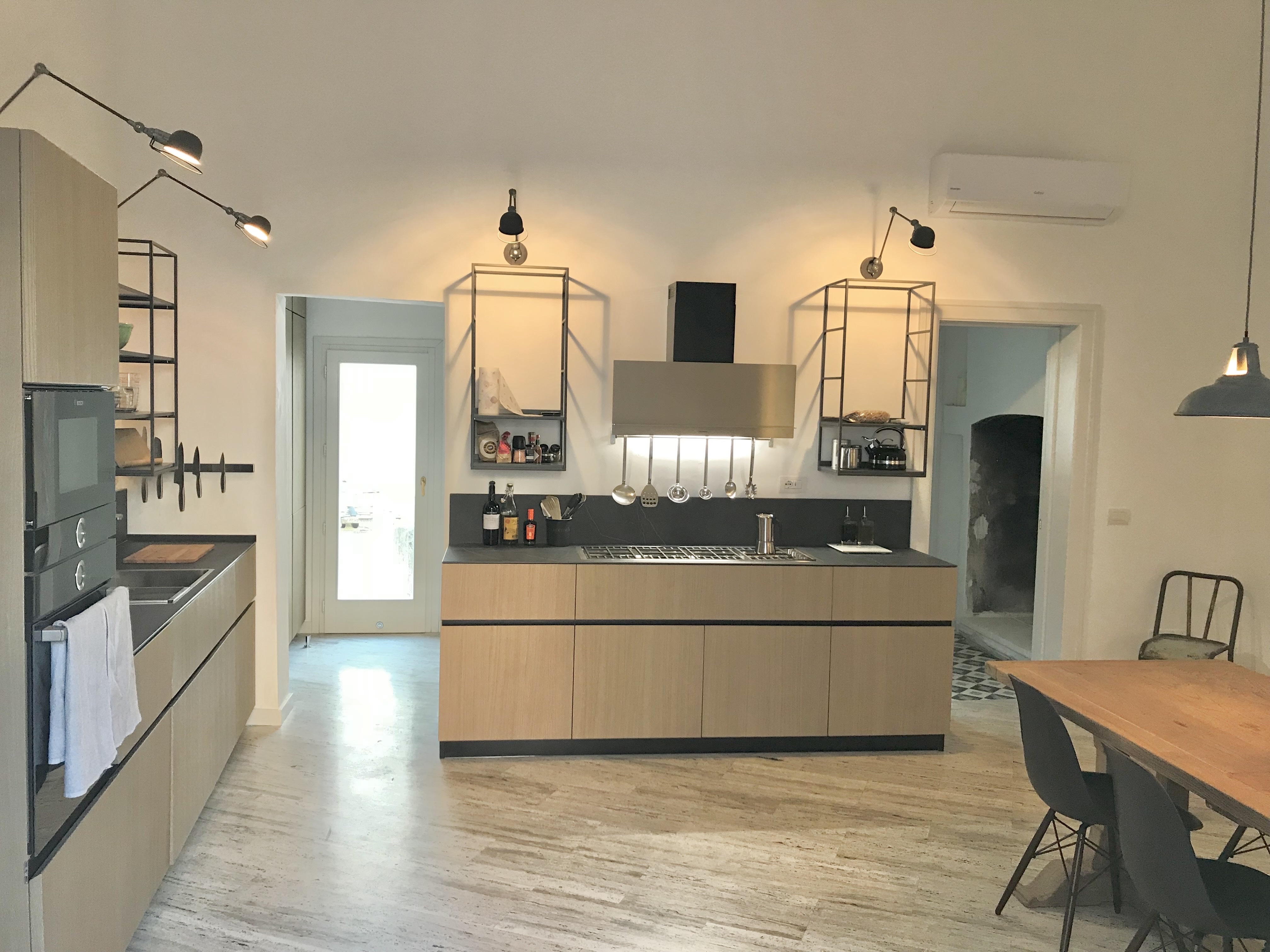 Professionally equipped kitchen